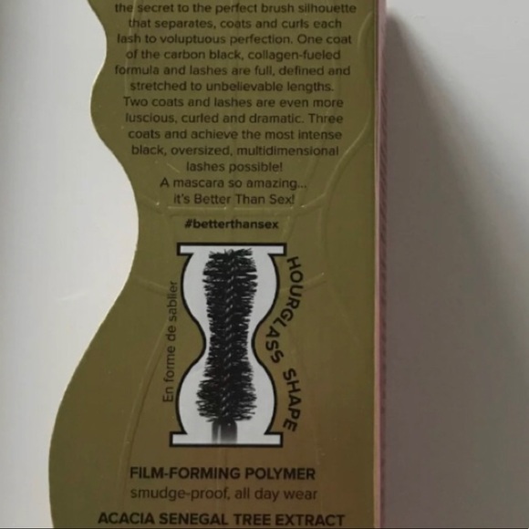NEW Too Faced Better Than Sex Mascara Deep black - Picture 7 of 7